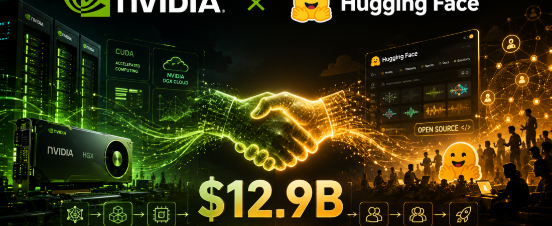 129億美元!NVIDIA正式吞下全球最大AI開源平台Hugging Face